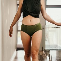Eve - Maximum Capacity Period Underwear Olive - Pack of 3