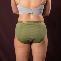 Eve – Maximum Capacity Period Underwear (Olive)