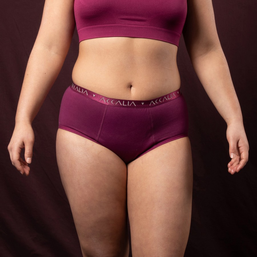 Eve – Maximum Capacity Period Underwear (Plum)