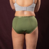 Oriana – Period Underwear for Daytime (Olive)