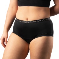 Aliya – Period Underwear with Bridge (Black)