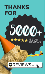 Thanks for 5000 five star reviews