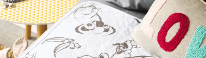 Aussie Animals Conni Bed Pad on bed