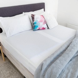 Conni X-wide Dual Reusable Bed Pad with Tuck-ins - Charcoal