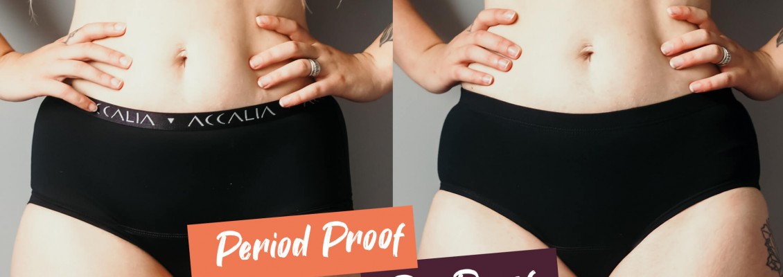 What’s the difference between Period Proof & Pee Proof undies?