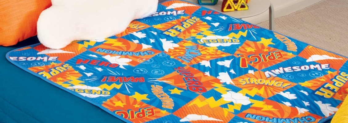 Battle Bedwetting with Conni's Fun Hero & Flower Bed Pads!