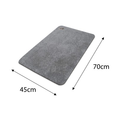 Absorbent and Waterproof Floor Mat - Compact - Grey