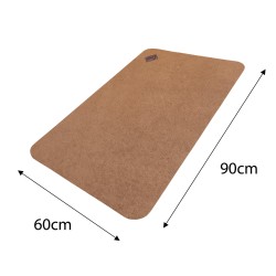 Anti Slip Absorbent Floor Mat - Classic - Pebble - 2 PACK