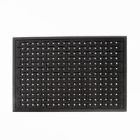 Conni Industrial Rubber Mat - Black