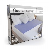 Conni X-wide Reusable Bed Pad with Tuck-ins - Mauve