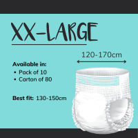 Conni Pull-Ons XXLarge (Pack of 10) - Trial Pack
