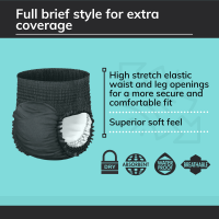 Conni Pull-Ons Large - Black - Carton
