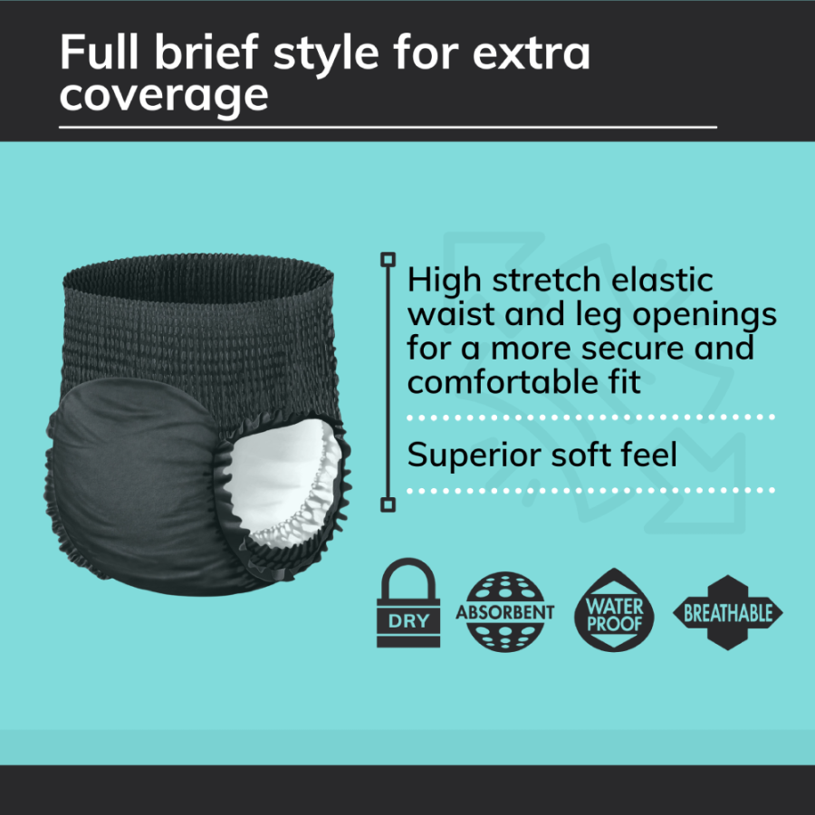 Conni Pull-Ons Large - Black - Carton