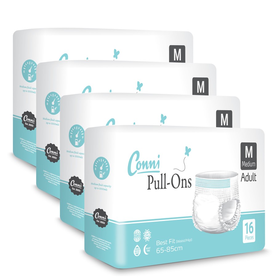 Conni Pull-Ons Medium Carton (128 Pack)