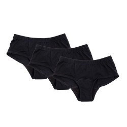 Conni Ladies Active - Black - 3 PACK