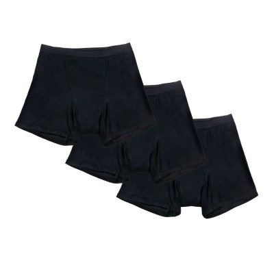 Conni Ladies Classic Shorties Underwear Black - 3PACK