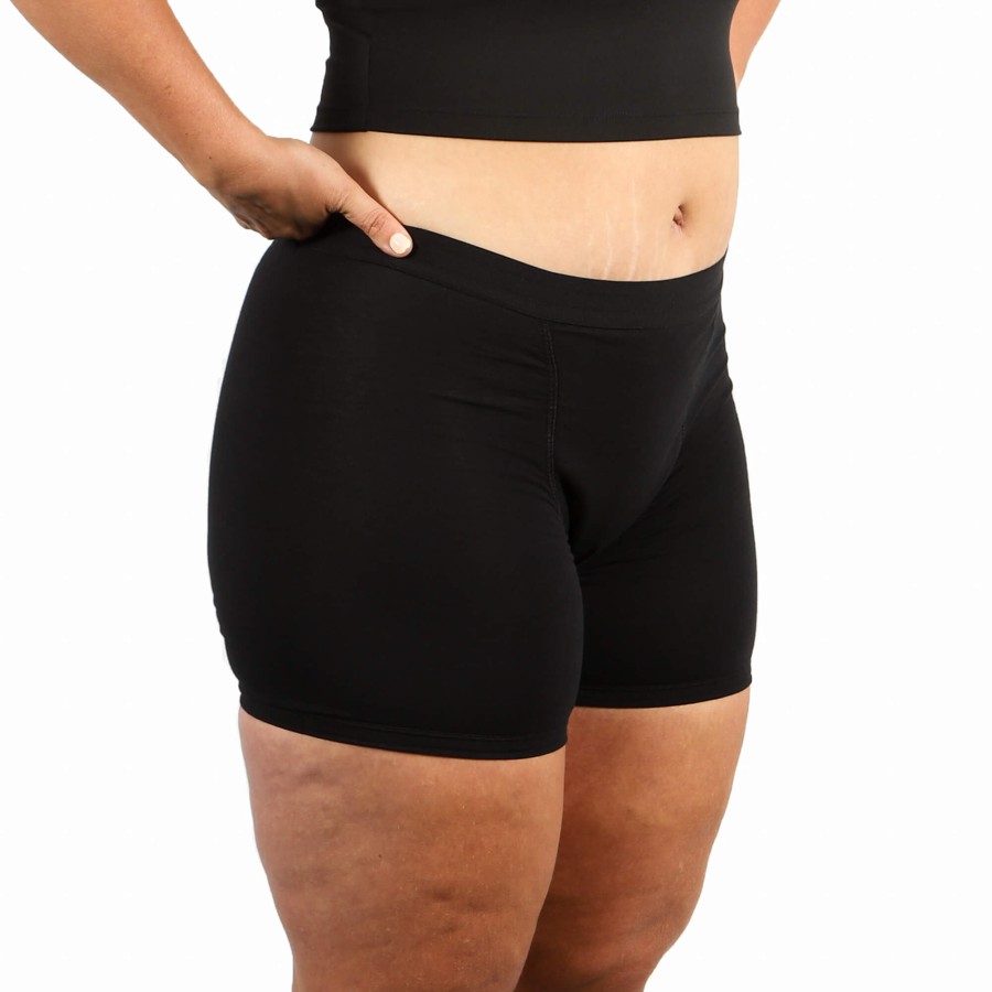 Conni Ladies Classic Shorties Underwear Black - 3PACK