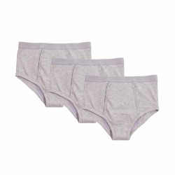 Conni Mens Oscar - Grey - 3 PACK