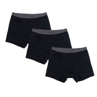 Conni Mens Active - Black - 3 PACK