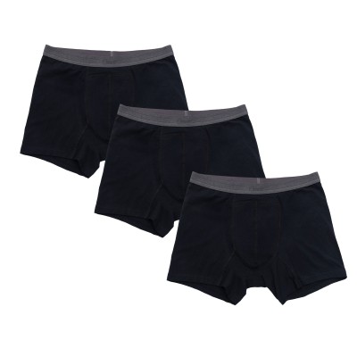 Conni Mens Active - Black - 3 PACK
