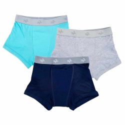 Conni Kids Tackers Sports 3 Pack - Navy, Aqua, Grey