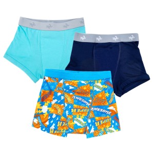 Conni Kids Tackers Sport - Hero, Navy, Aqua - 3 Pack