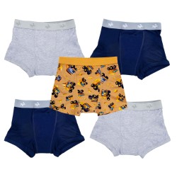 Conni Kids Tackers Sport - Truck, Navy, Grey - 5 Pack