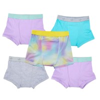 Conni Kids Tackers Sport - Rainbow, Grey, Bubblegum, Aqua - 5 Pack