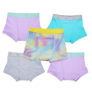 Conni Kids Tackers Sport - Rainbow, Grey, Bubblegum, Aqua - 5 Pack