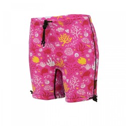 Kids Containment Swim Short - SUNSET PINK **