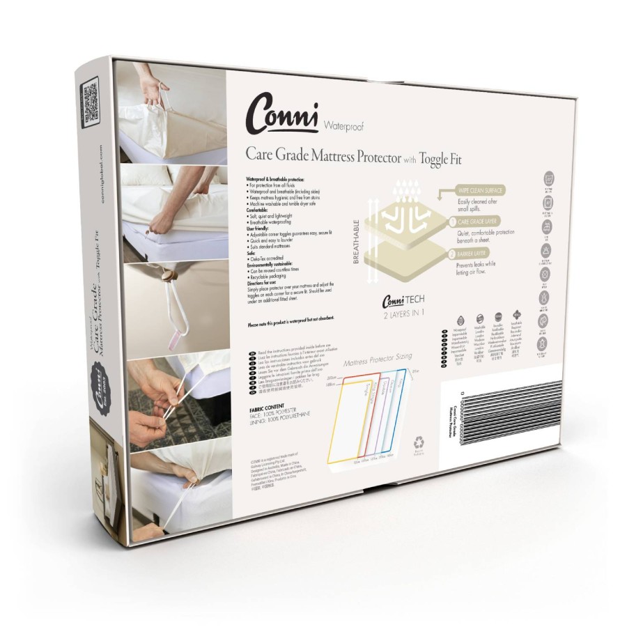 Care Grade Mattress Protector with Toggle Fit