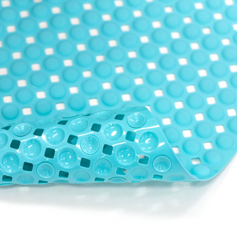 Conni Anti-Slip Shower Mat - Aqua