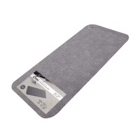 Anti Slip Absorbent Floor Mat - Mid Runner - Grey