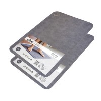 Anti Slip Absorbent Floor Mat - Classic - Grey - 2 PACK