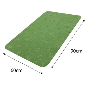 Anti Slip Absorbent Floor Mat - Classic - Green