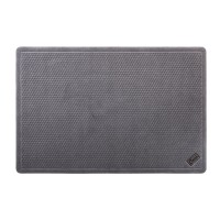 Anti-Slip and Absorbent Floor Mat - Waffle - Grey 