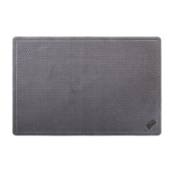 Anti-Slip and Absorbent Floor Mat - Waffle - Grey 