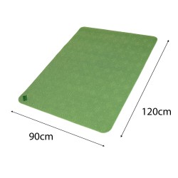 Anti Slip Absorbent Floor Mat - Double Classic - Green