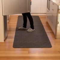 Anti Slip Absorbent Floor Mat - Marathon Runner - Grey