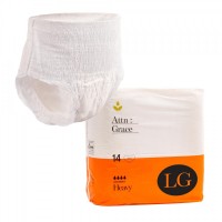 Attn: Grace Pull-up Incontinence Brief - Large (14 Pack) 