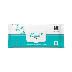 Conni Care - Premium Bamboo Wipes - Pack of 48