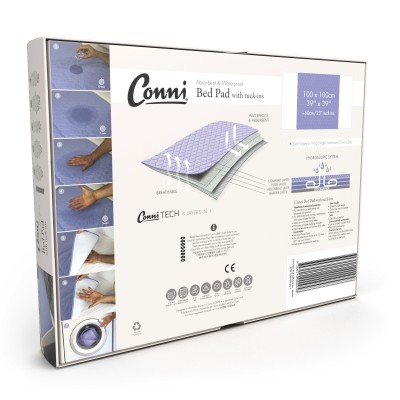 Conni Reusable Bed Pad - Mauve