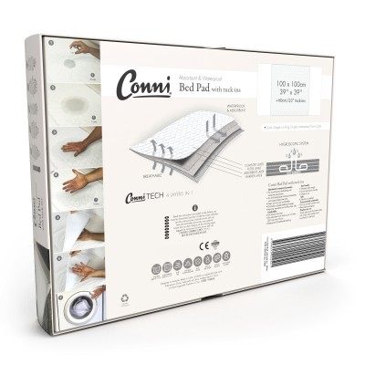 Conni Reusable Bed Pad - White