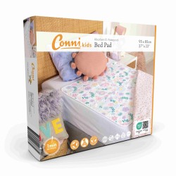 Conni Kids Reusable Bed Pad -  Flower Print