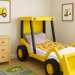 Conni Kids Bed Pad - Truck Print - 2 Pack