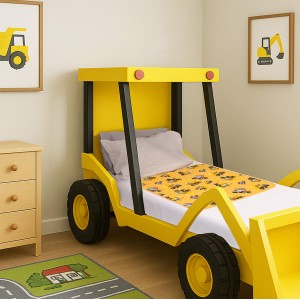 Conni Kids Bed Pad - Truck Print - 2 Pack