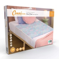 Conni Kids Bed Pad with Tuck-ins - Mermaid Print