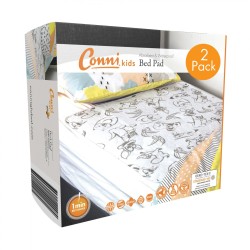 Conni Kids Reusable Bed Pad Aussie Animals - 2 Pack