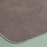 Conni Plush Top Bed Pad - Charcoal