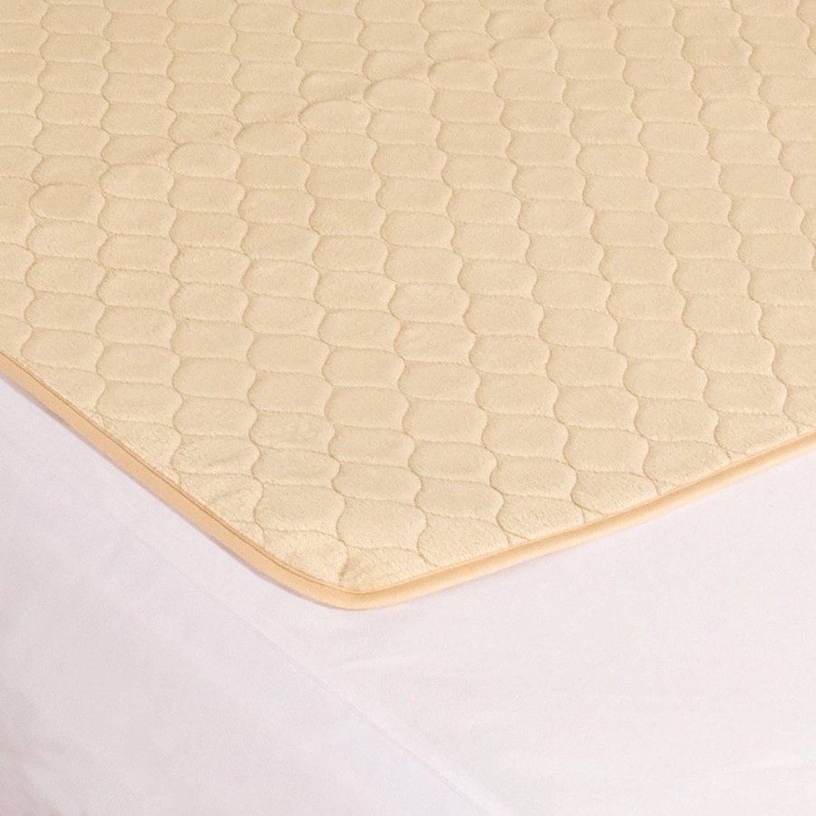 Conni Plush Top Bed Pad - Fawn